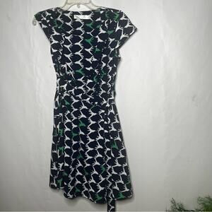 ANOMYME BIRD PRINT‎ DRESS SIZ M